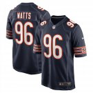 Men's Armon Watts Navy Chicago Bears Game Player Jersey