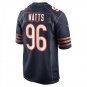 Men's Armon Watts Navy Chicago Bears Game Player Jersey