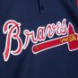 Men's Atlanta Braves Greg Maddux 2003 Mitchell & Ness Navy Cooperstown Batting Practice Jersey