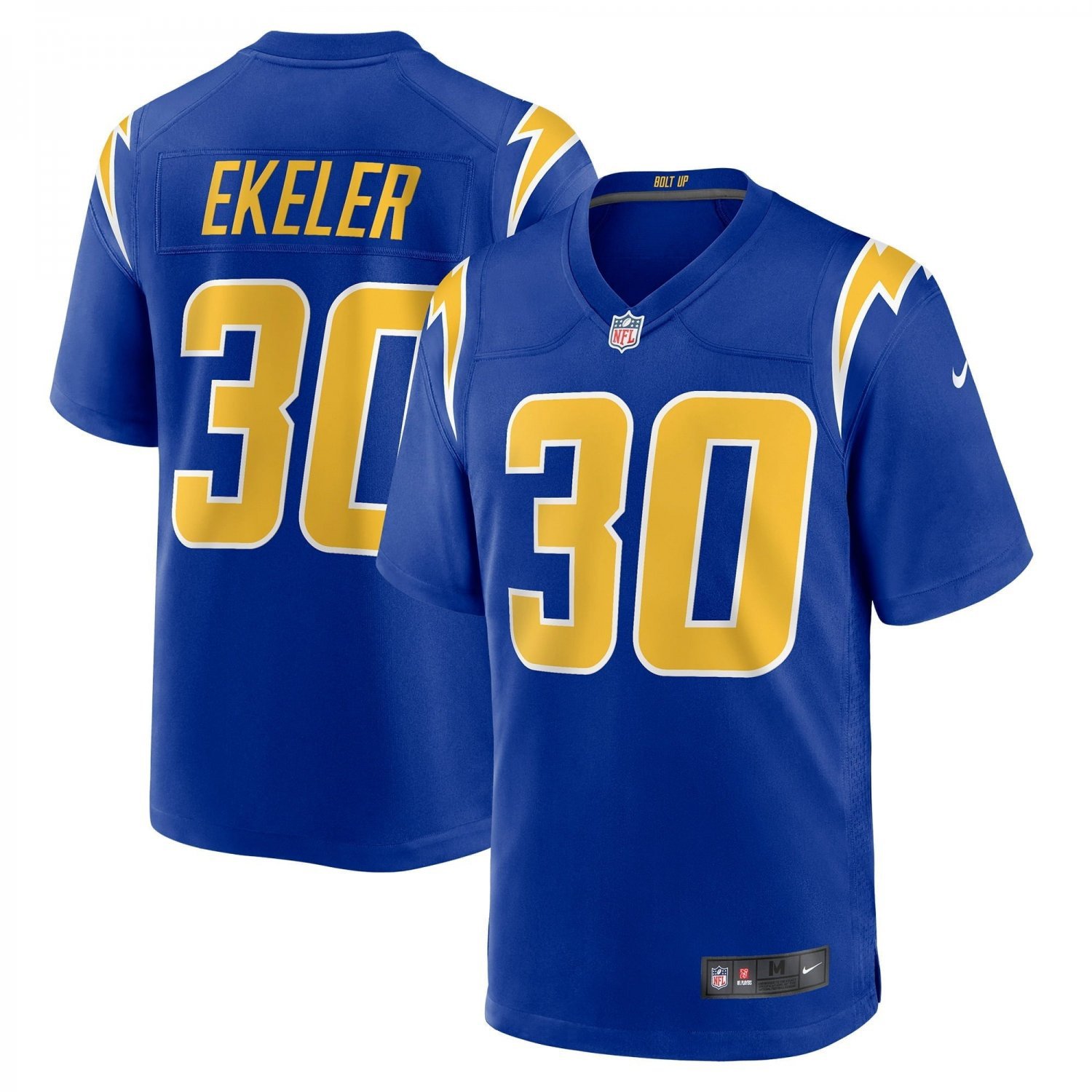 Men's Austin Ekeler Royal Los Angeles Chargers Game Jersey