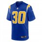 Men's Austin Ekeler Royal Los Angeles Chargers Game Jersey