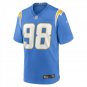 Men's Austin Johnson Powder Blue Los Angeles Chargers Game Player Jersey