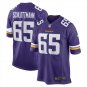 Men's Austin Schlottmann Purple Minnesota Vikings Game Player Jersey