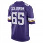 Men's Austin Schlottmann Purple Minnesota Vikings Game Player Jersey