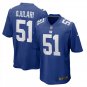 Men's Azeez Ojulari Royal New York Giants Game Player Jersey