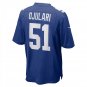Men's Azeez Ojulari Royal New York Giants Game Player Jersey