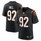 Men's B.J. Hill Black Cincinnati Bengals Game Jersey