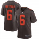 Men's Baker Mayfield Brown Cleveland Browns Alternate Game Jersey
