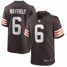 Men's Baker Mayfield Brown Cleveland Browns Game Player Jersey