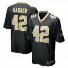 Men's Chase Hansen Black New Orleans Saints Game Jersey