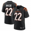 Men's Chidobe Awuzie Black Cincinnati Bengals Game Player Jersey