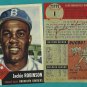 1953 Jackie Robinson Novelty Reprint Card #1 Dodgers Legend