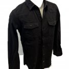 MENS VICTORIOUS RIPPED DENIM OVER SHIRT BLACK Heavy Weight WASH JEAN DK158 NWT