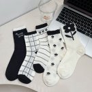 5 Pairs Womens Girls Ankle Socks Lot Cotton Low Flower Dress Crew Socks SOX 6-9