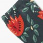 Beautiful Red Abstract Tulip Pattern Socks