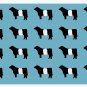 Belted Galloway Cow Socks