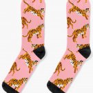 Bengal Tigers - Peachy Pink Socks