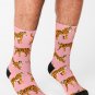 Bengal Tigers - Peachy Pink Socks