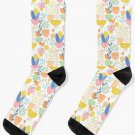 Birds And Blooms Socks