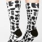 Black And White - Abstract Pattern Dance Socks