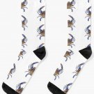 Blue Crab (callinectus Sapidus) Socks