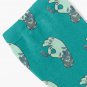 Blue Feather Tattoo Socks