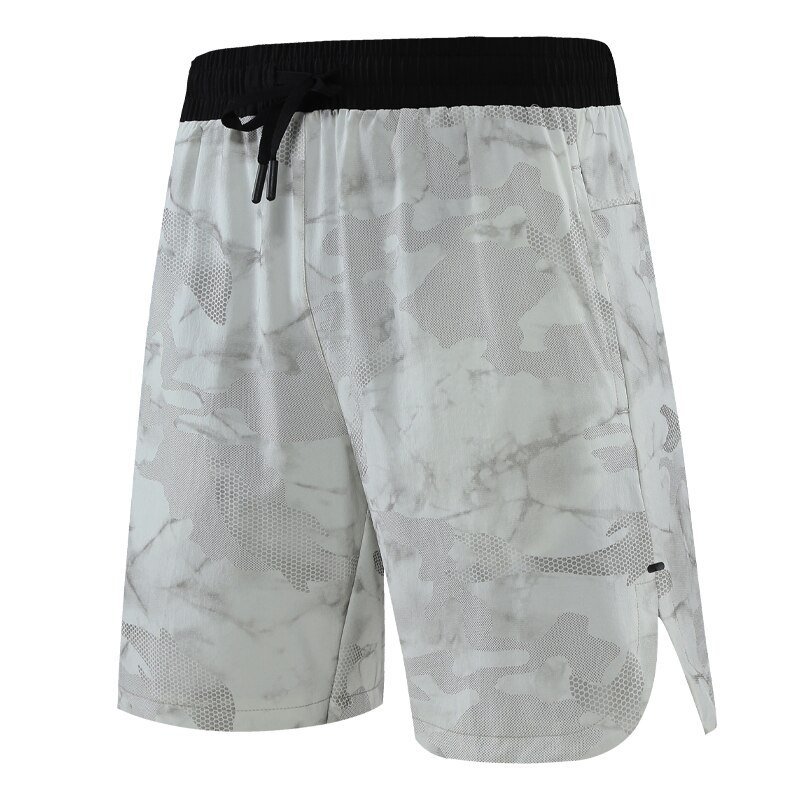 Muzboo Men's Quick-Dry Sports Shorts – Lightweight Gym Shorts With Zip Pockets, Elastic Waist, Big & Tall Sizes - View #5