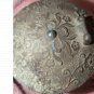 Vintage bronze serpent dragon oil lamp