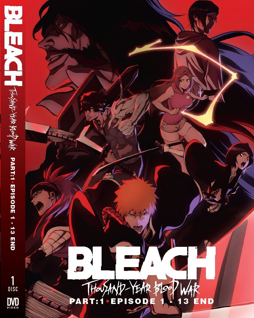 Anime DVD Bleach& Thousand-Year Blood War Part 1 Vol.1-13 End English Dubbed