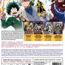 Anime DVD Boku No Hero Academia Season 1-5 Vol.1-113 End + 3 Movie English Dub