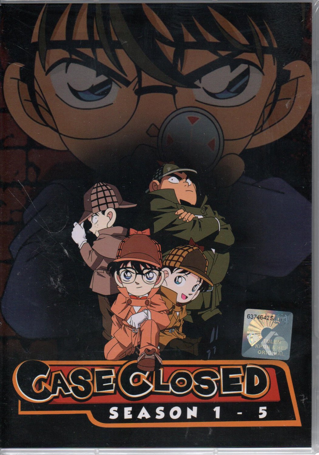 Anime DVD Detective Conan Case Closed Season 1-5 Vol.1-130 End English Dubbed