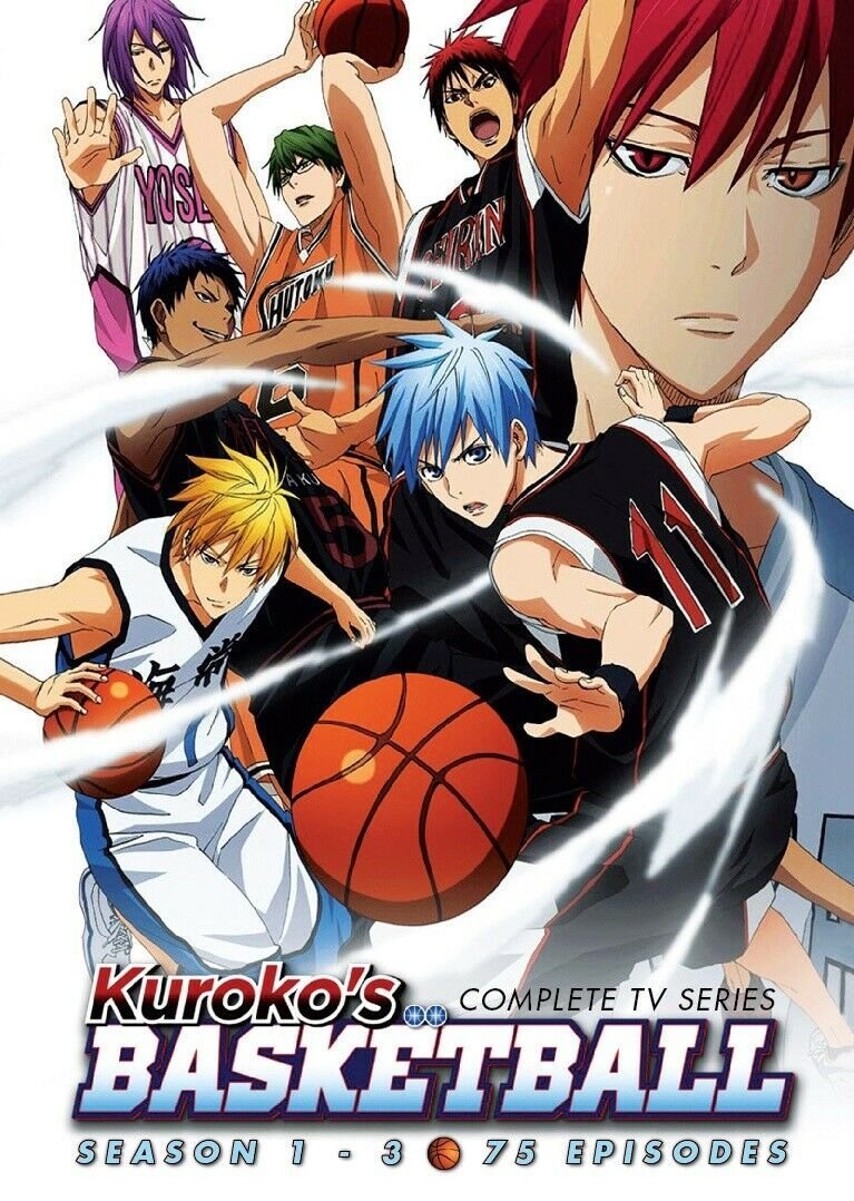 Anime DVD Kuroko No Basuke Season 1-3 Vol.1-75 End English Dubbed