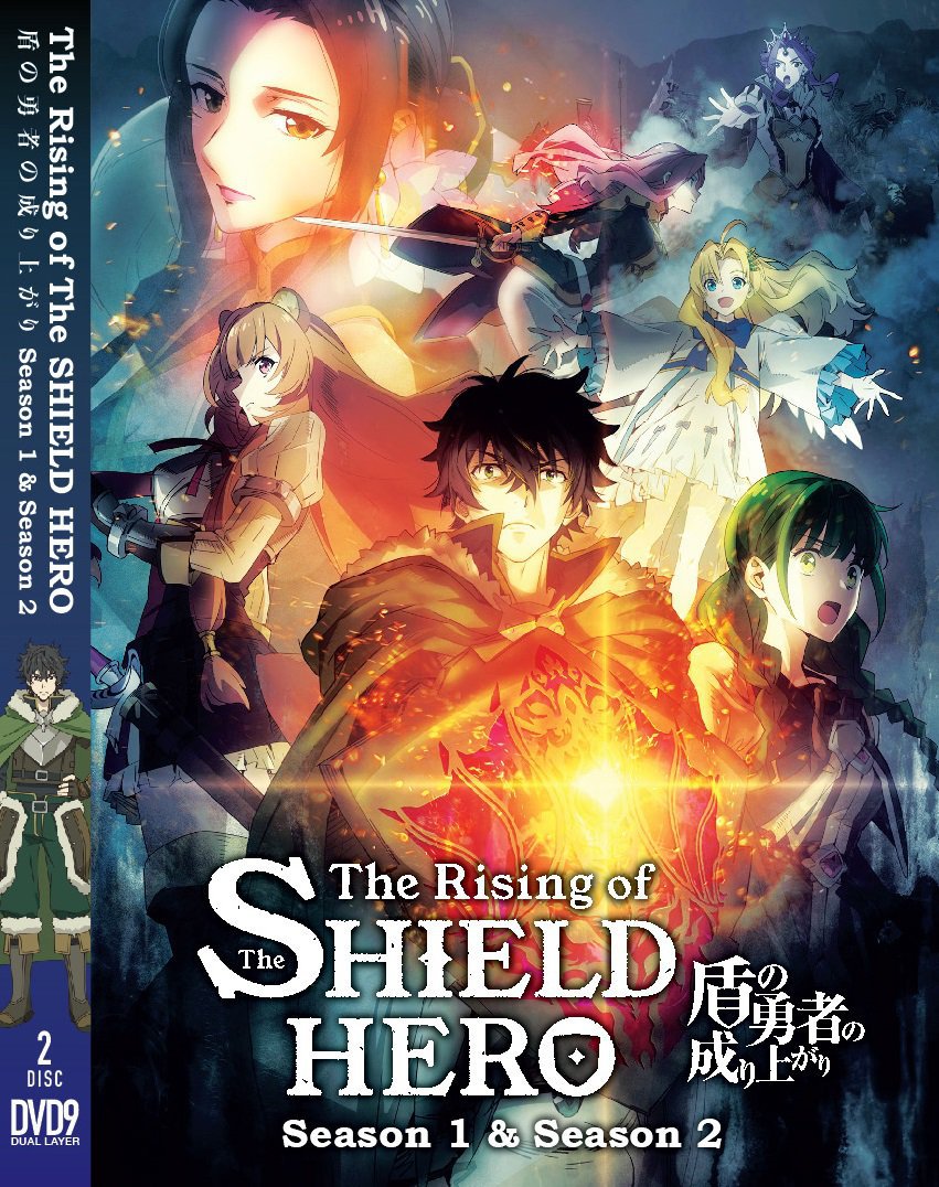 Anime DVD Tate no Yuusha no Nariagari (The Rising of the Shield Hero) Season 1+2