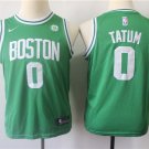 Youth Boston Celtics #0 Jayson Tatum Green Basketball Swingman Jersey