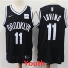 Youth Brooklyn Nets #11 Kyrie Irving Swingman Basketball Jersey Black Stitched