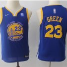 Youth Golden State Warriors #23 Draymond Green Basketball Jersey Blue