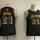 Youth Los Angeles Lakers #24 Kobe Bryant Basketball Jersey Black Stitched