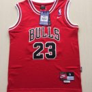 Youth Michael Jordan #23 Chicago Bulls Basketball jersey Red Stitched