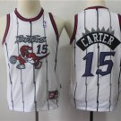 Youth Toronto Raptors #15 Vince Carter Throwback Basketball Jersey White