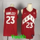 Youth Toronto Raptors #23 Fred VanVleet Earned Edition Basketball Jersey Red