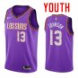 Youth Phoenix Suns #13 Cameron Johnson Purple City 2019 Draft Jersey