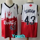 Youth Toronto Raptors #43 Pascal Siakam Special City Edition Jersey White Red