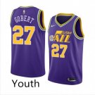 Youth Utah Jazz #27 Rudy Gobert Classic Edition Swingman Basketball Jersey Purple