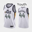 Youth Utah Jazz #44 Bojan Bogdanovic White Swingman Basketball Jersey