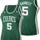 Women Boston Celtics #5 Kevin Garnett Green Dress Basketball Jersey