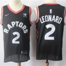 Men Toronto Raptors #2 Kawhi Leonard Basketball Swingmen Jersey Black