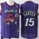 Men's Toronto Raptors #15 Vince Carter Throwback Basketball Jersey Purple