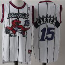 Men's Toronto Raptors #15 Vince Carter Throwback Basketball Jersey White