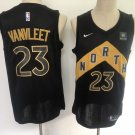Men's Toronto Raptors #23 Fred VanVleet City Edition Basketball Jersey Black