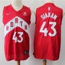 Men's Toronto Raptors #43 Pascal Siakam Basketball Jersey Red Earned Edition